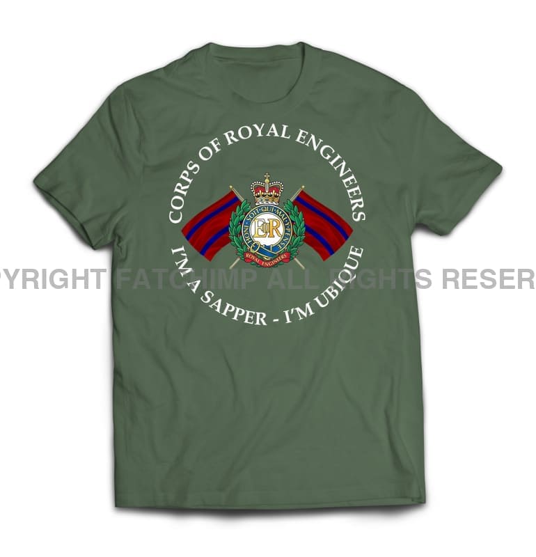 Royal Engineers I'm A Sapper Printed T-Shirt