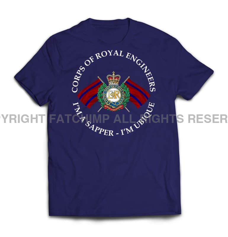 Royal Engineers I'm A Sapper Printed T-Shirt