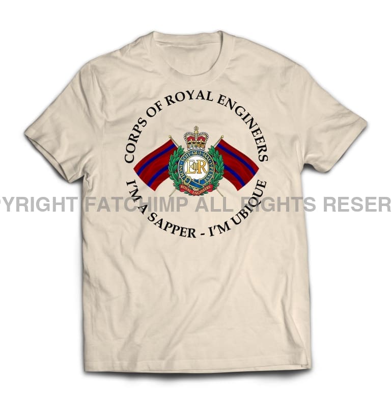Royal Engineers I'm A Sapper Printed T-Shirt