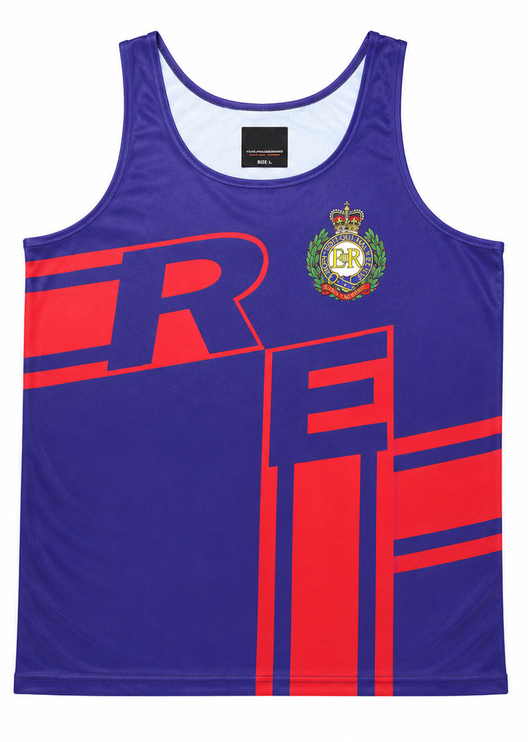 Royal Engineers RE Cap Badge Sports Vest - LIMITED STOCK