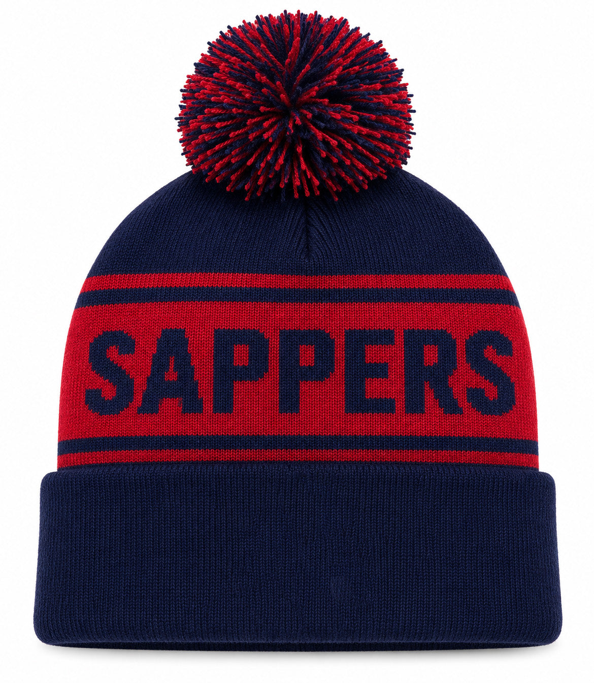 Royal Engineers Sapper Bobble Hat – Embroidered Badge