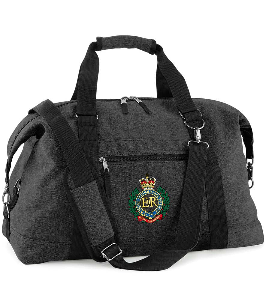 Royal Engineers Vintage Canvas Satchel