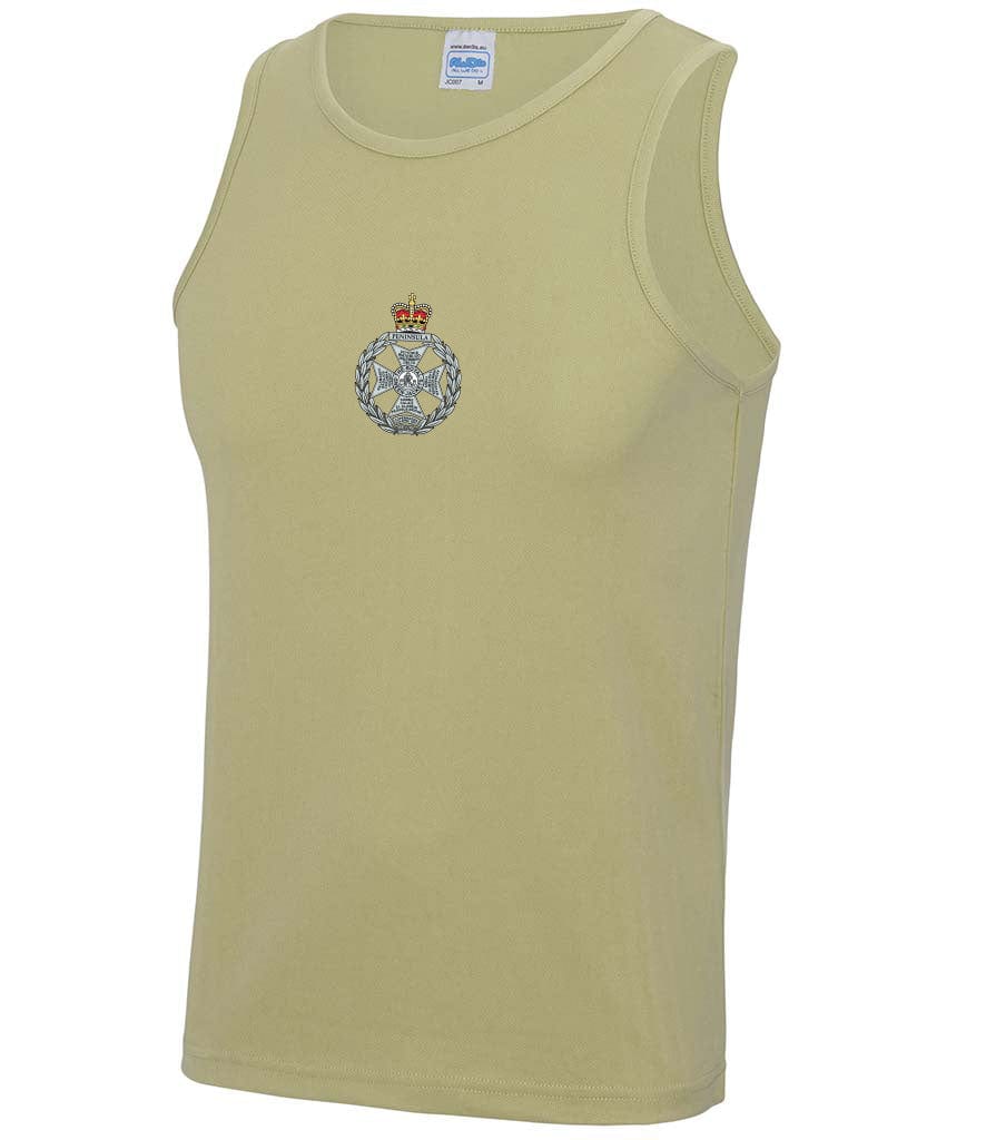Royal Green Jackets Embroidered Sports Vest