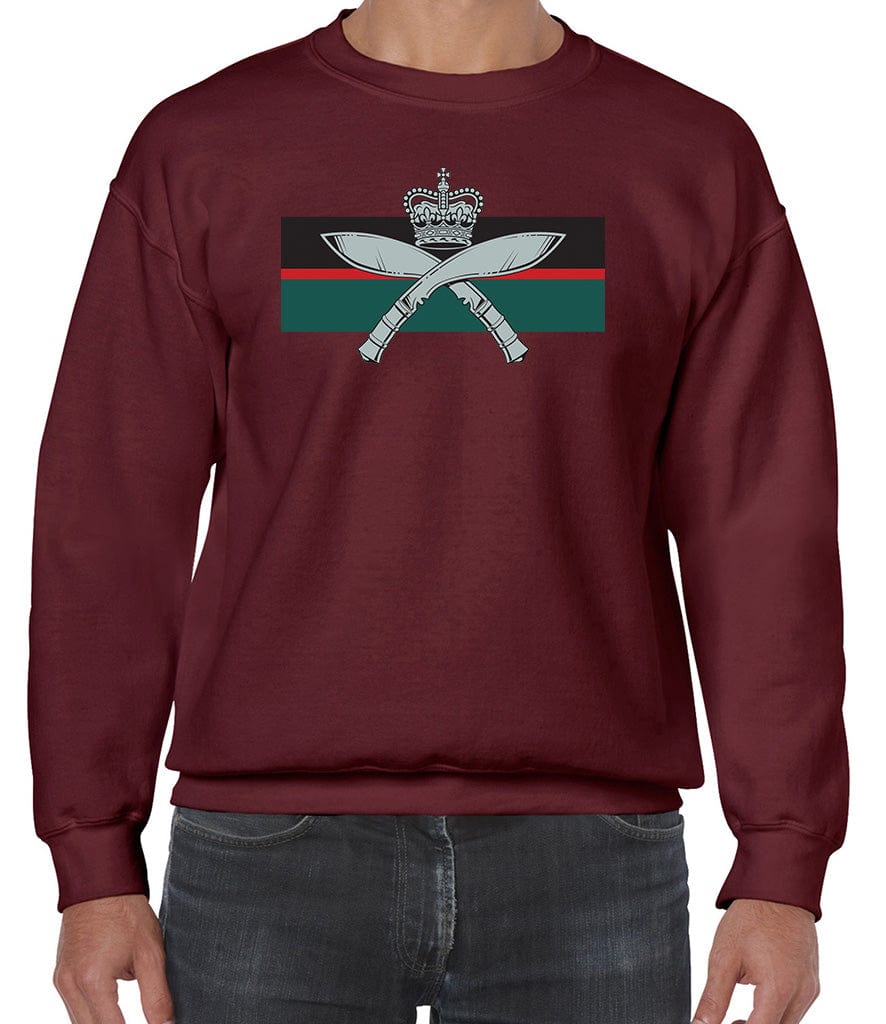 Royal Gurkha Rifles Front Printed Sweater
