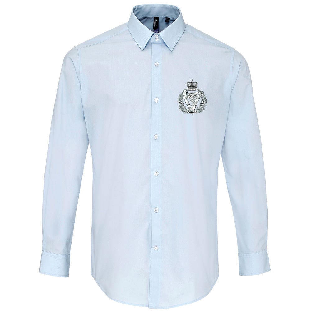 Royal Irish Regiment Embroidered Long Sleeve Oxford Shirt