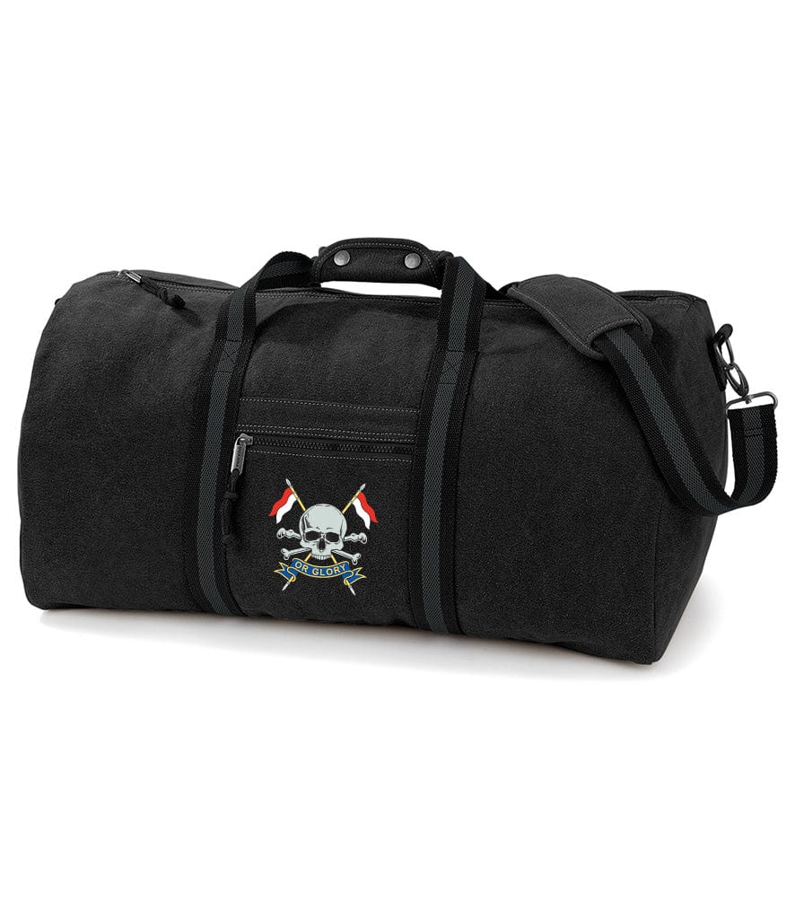 Royal Lancers Vintage Canvas Holdall