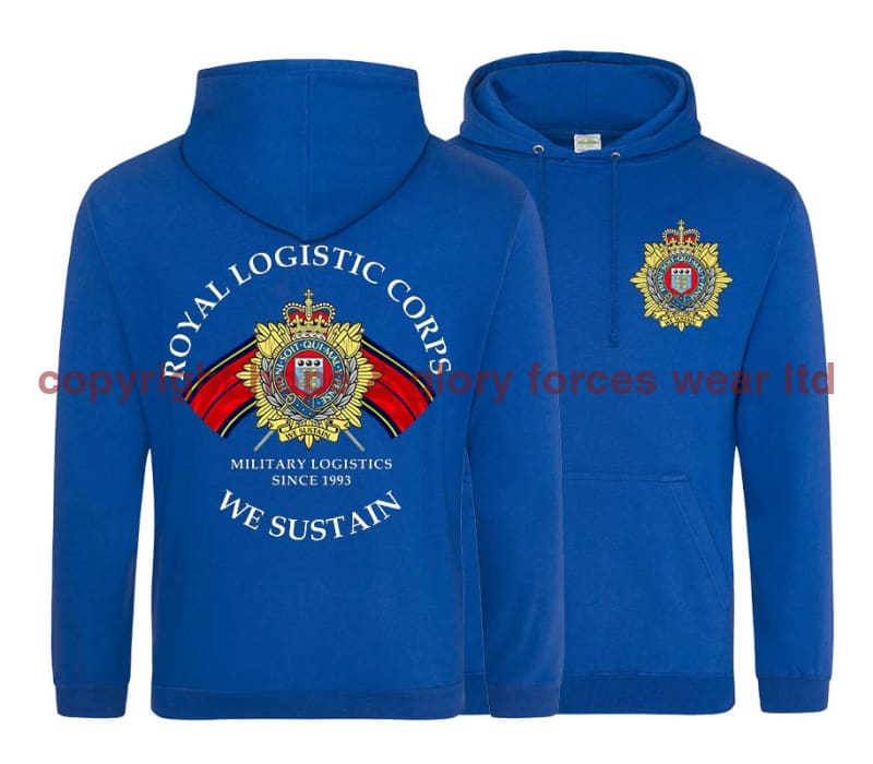 Royal Logistic Corps We Sustain Double Side Printed Hoodie