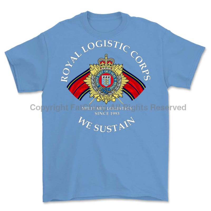 Royal Logistic Corps We Sustain Printed T-Shirt