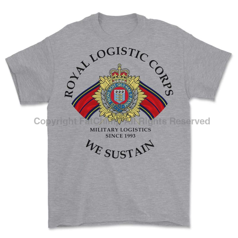 Royal Logistic Corps We Sustain Printed T-Shirt