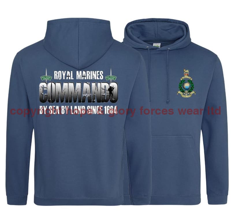 Royal Marines Commando Double Side Printed Hoodie