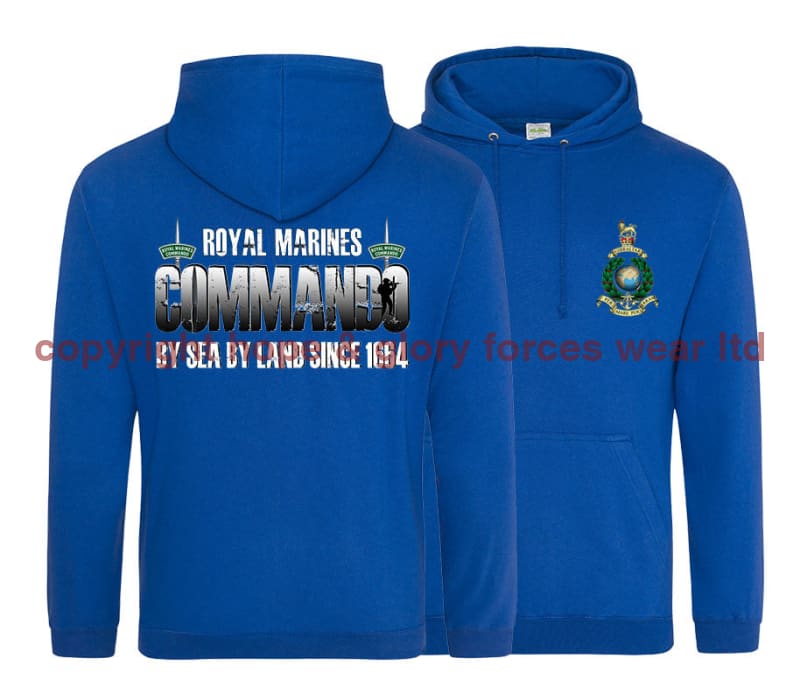 Royal Marines Commando Double Side Printed Hoodie