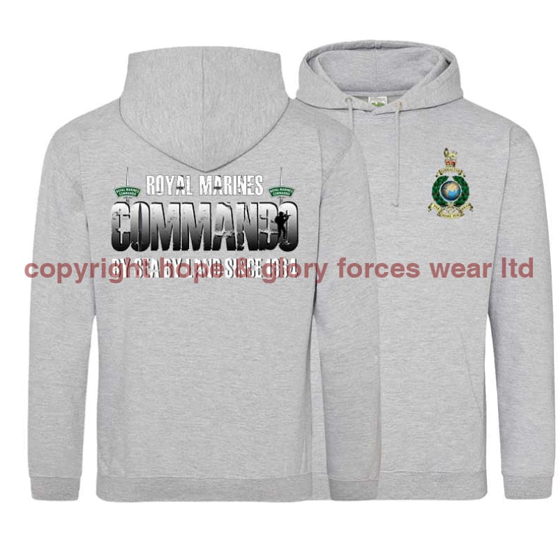 Royal Marines Commando Double Side Printed Hoodie
