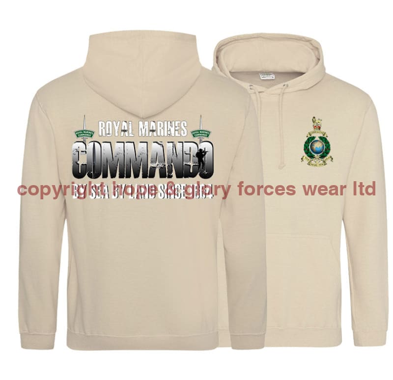 Royal Marines Commando Double Side Printed Hoodie