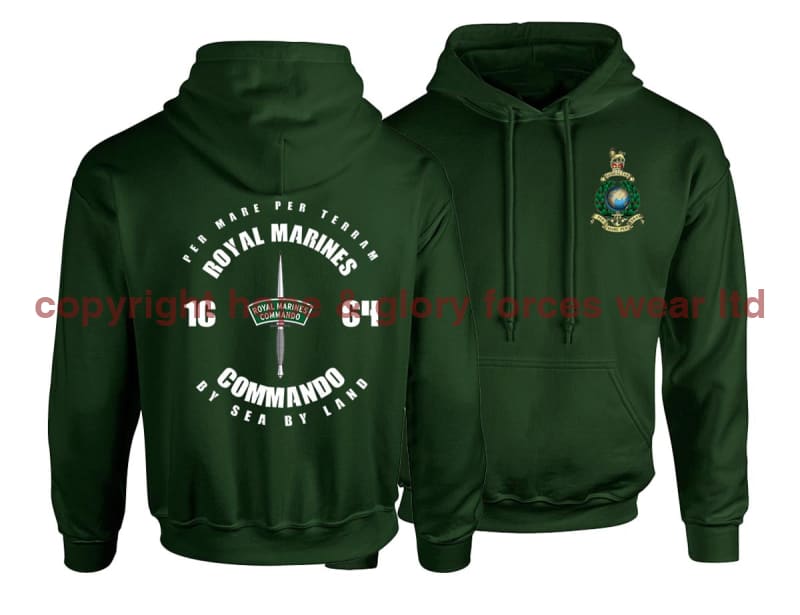 Royal Marines Double Side Printed Hoodie