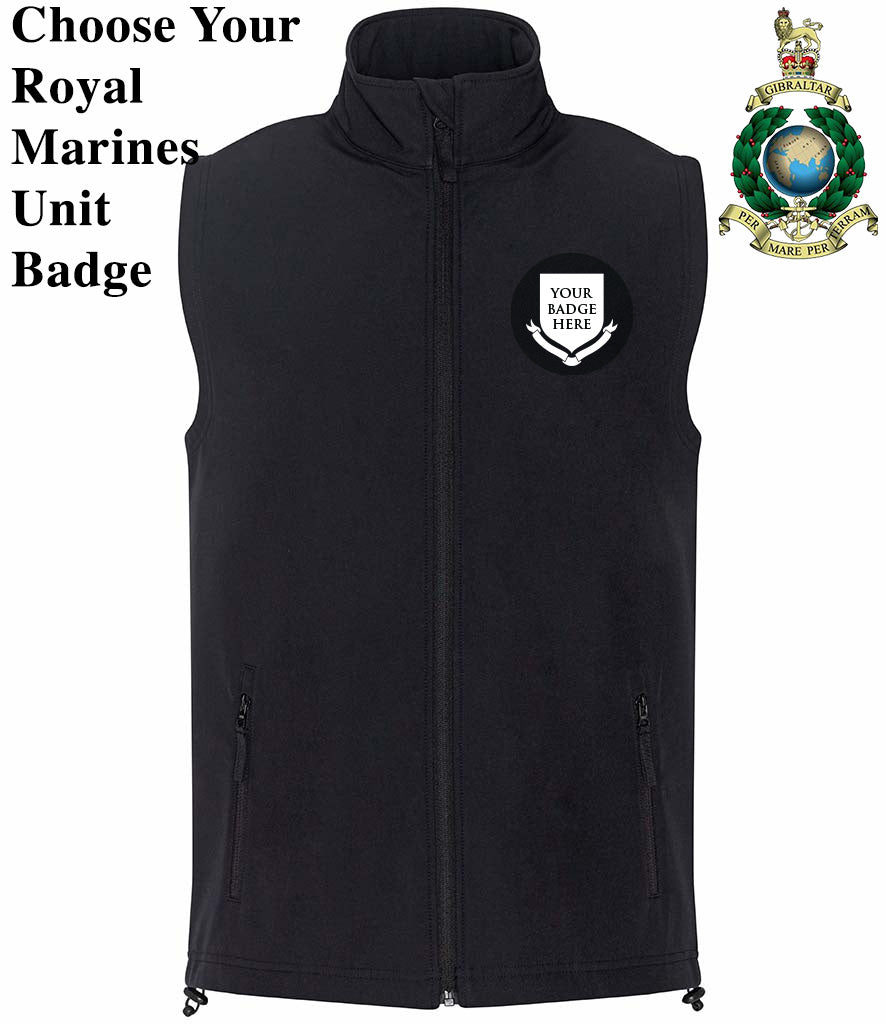Royal Marines Units Pro Two Layer Soft Shell Gilet