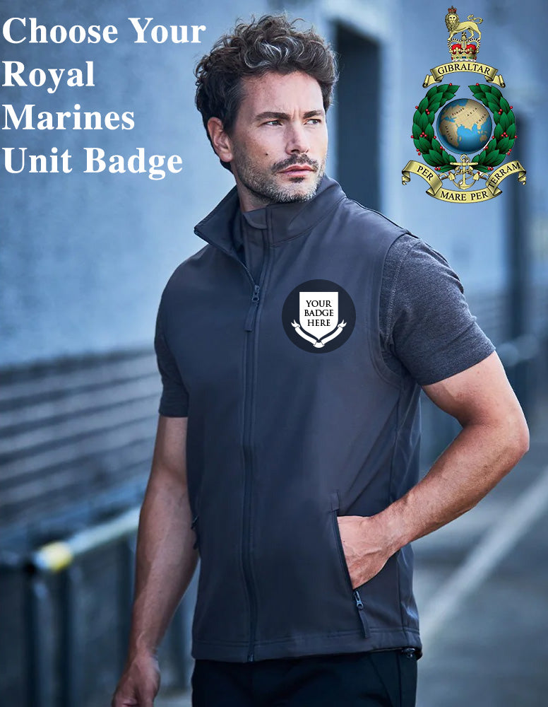 Royal Marines Units Pro Two Layer Soft Shell Gilet