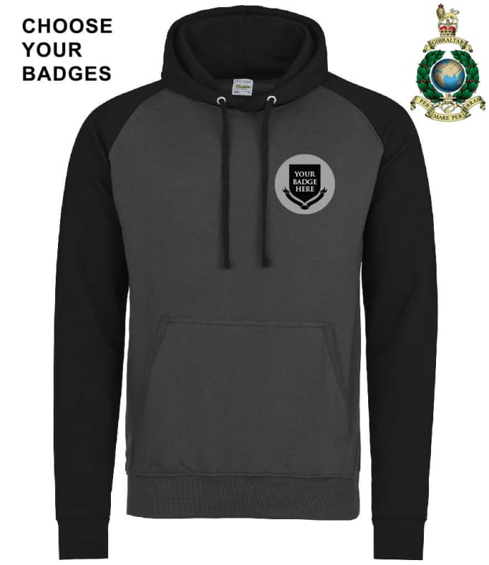 Royal Marines Units Baseball Hoodie