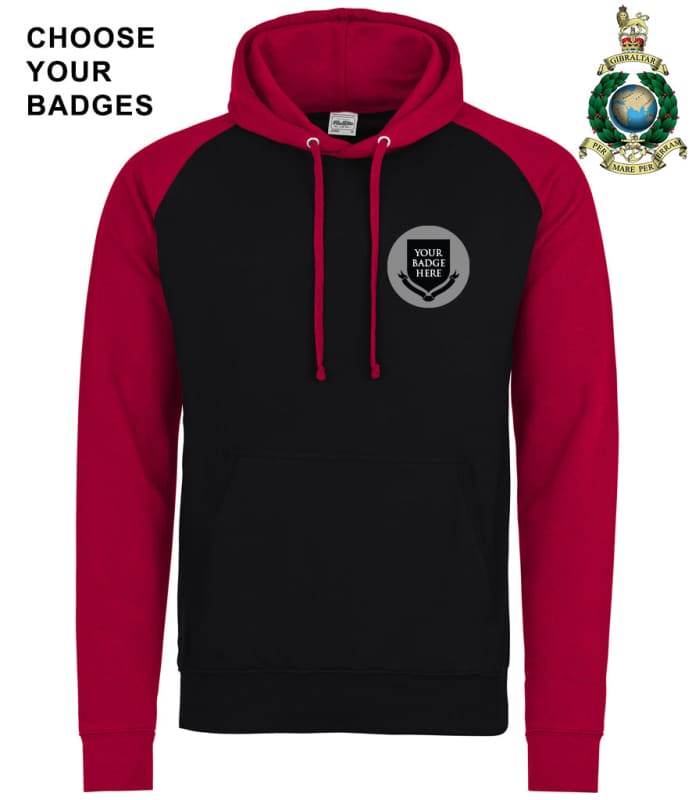Royal Marines Units Baseball Hoodie