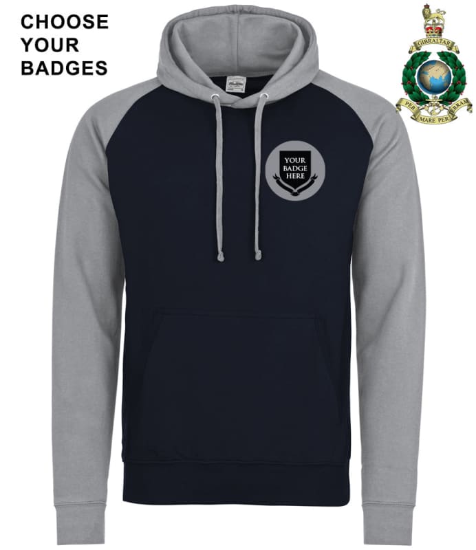 Royal Marines Units Baseball Hoodie