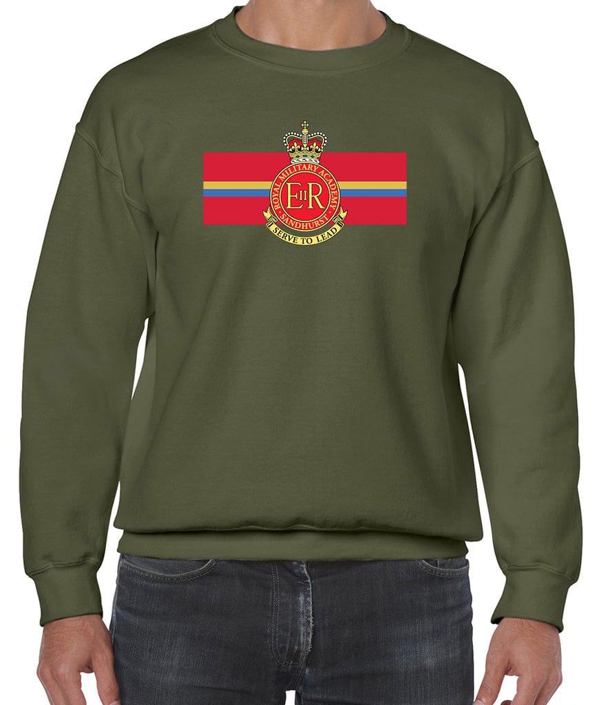 Royal Military Academy Sandhurst Front Printed Sweater