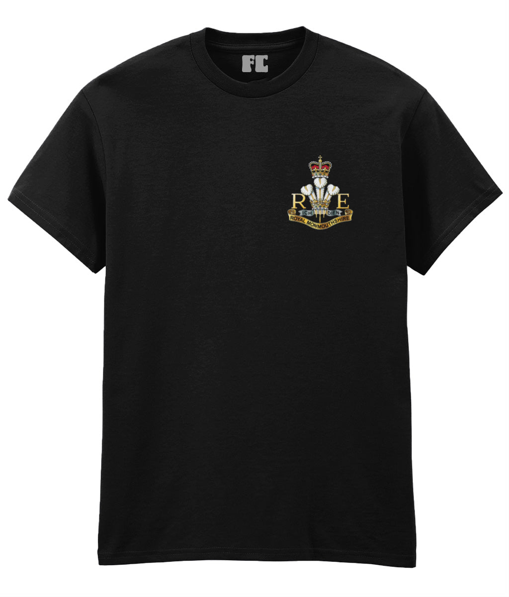 Royal Monmouthshire Royal Engineers Printed T-Shirt