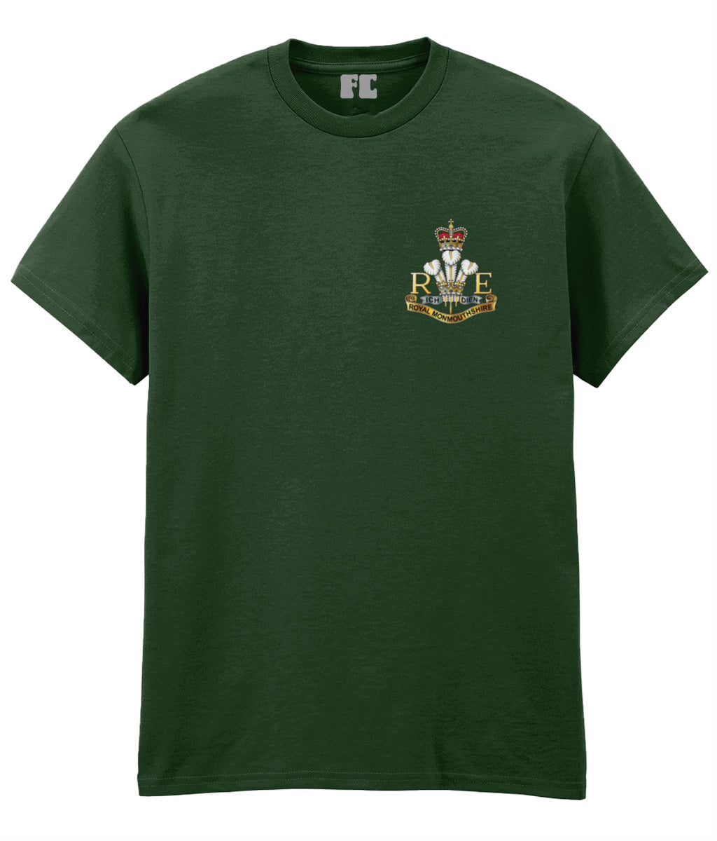 Royal Monmouthshire Royal Engineers Printed T-Shirt