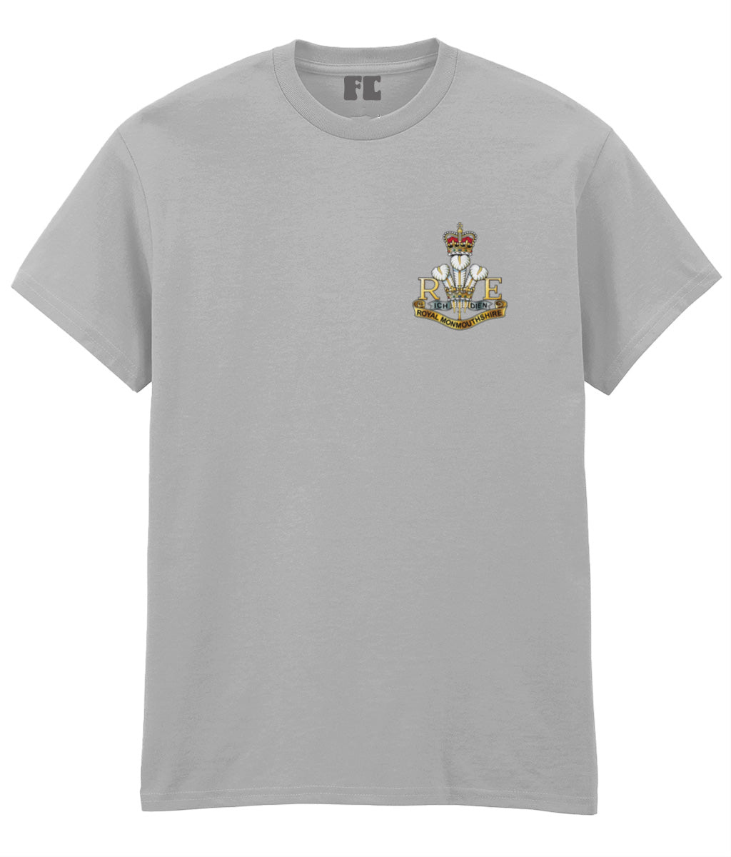 Royal Monmouthshire Royal Engineers Printed T-Shirt