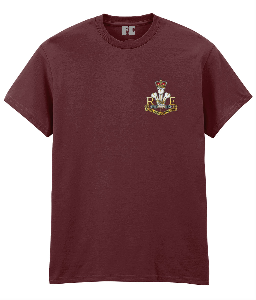 Royal Monmouthshire Royal Engineers Printed T-Shirt