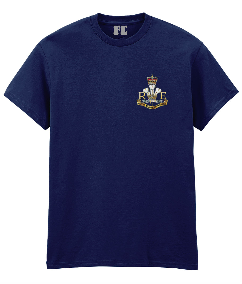 Royal Monmouthshire Royal Engineers Printed T-Shirt