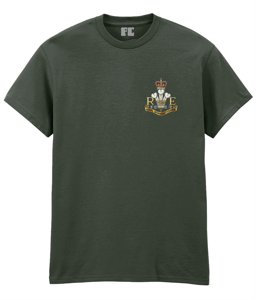 Royal Monmouthshire Royal Engineers Printed T-Shirt