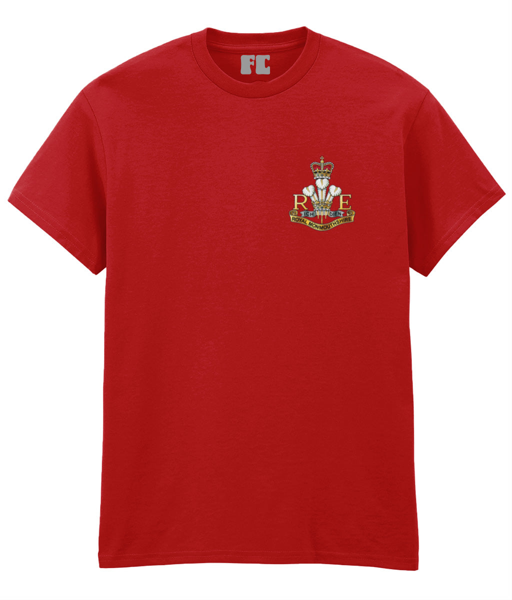 Royal Monmouthshire Royal Engineers Printed T-Shirt