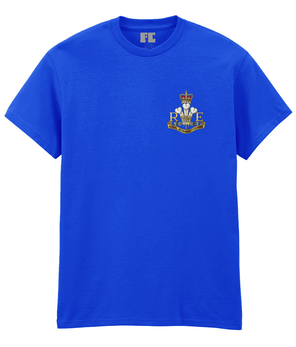 Royal Monmouthshire Royal Engineers Printed T-Shirt