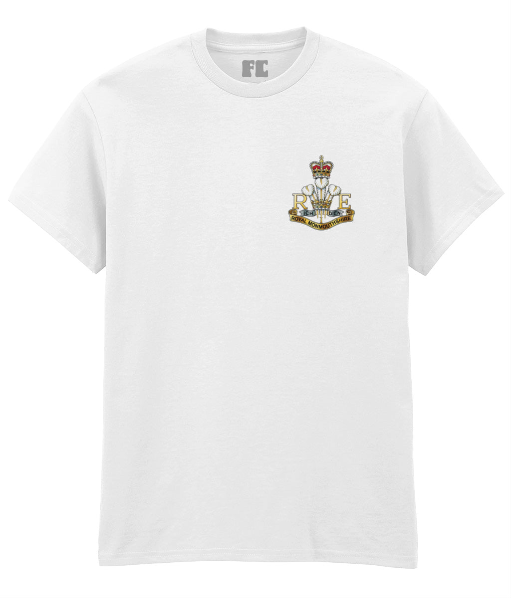 Royal Monmouthshire Royal Engineers Printed T-Shirt