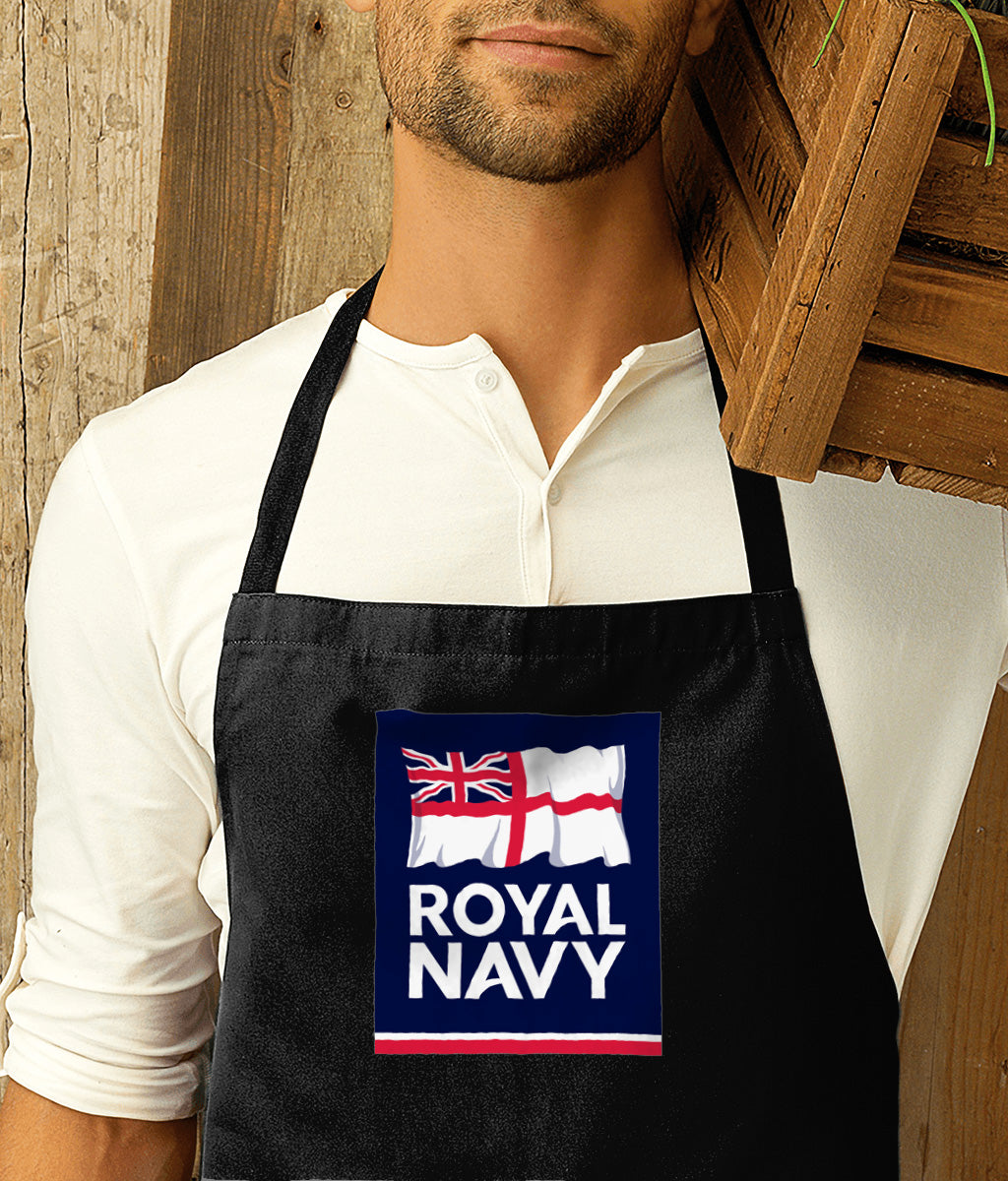 Royal Navy Units Printed Cotton Unisex Apron