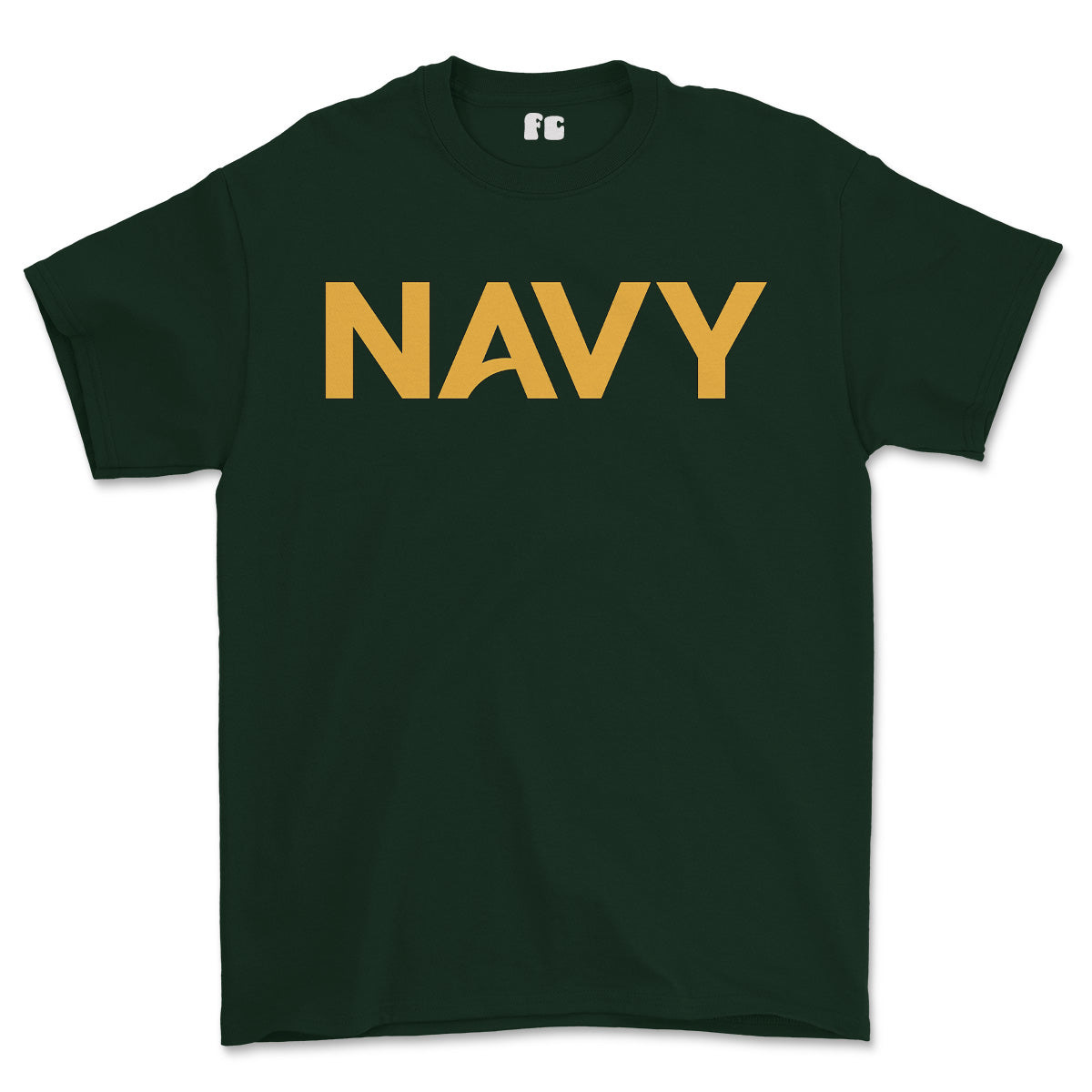 Navy Printed T-Shirt