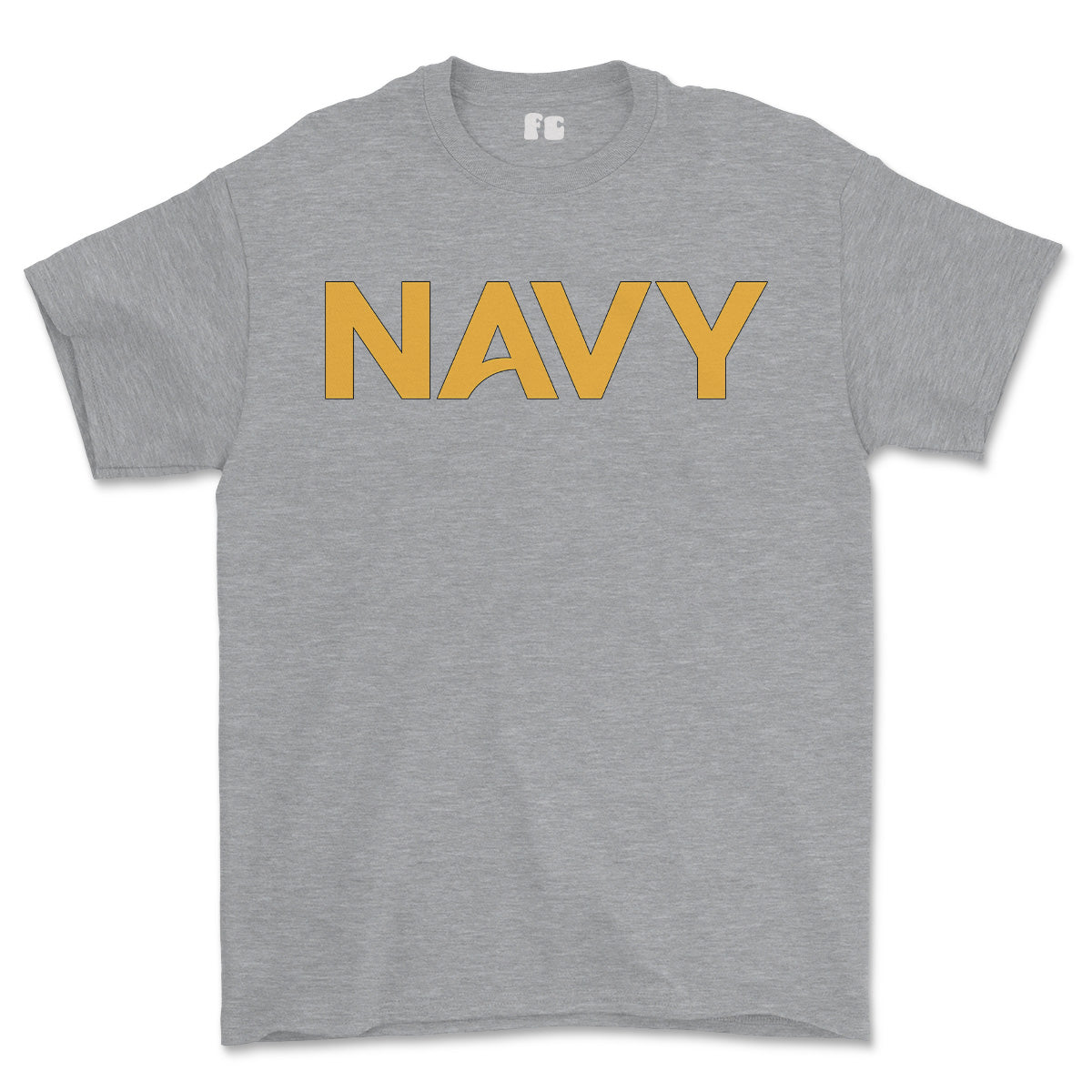 Navy Printed T-Shirt