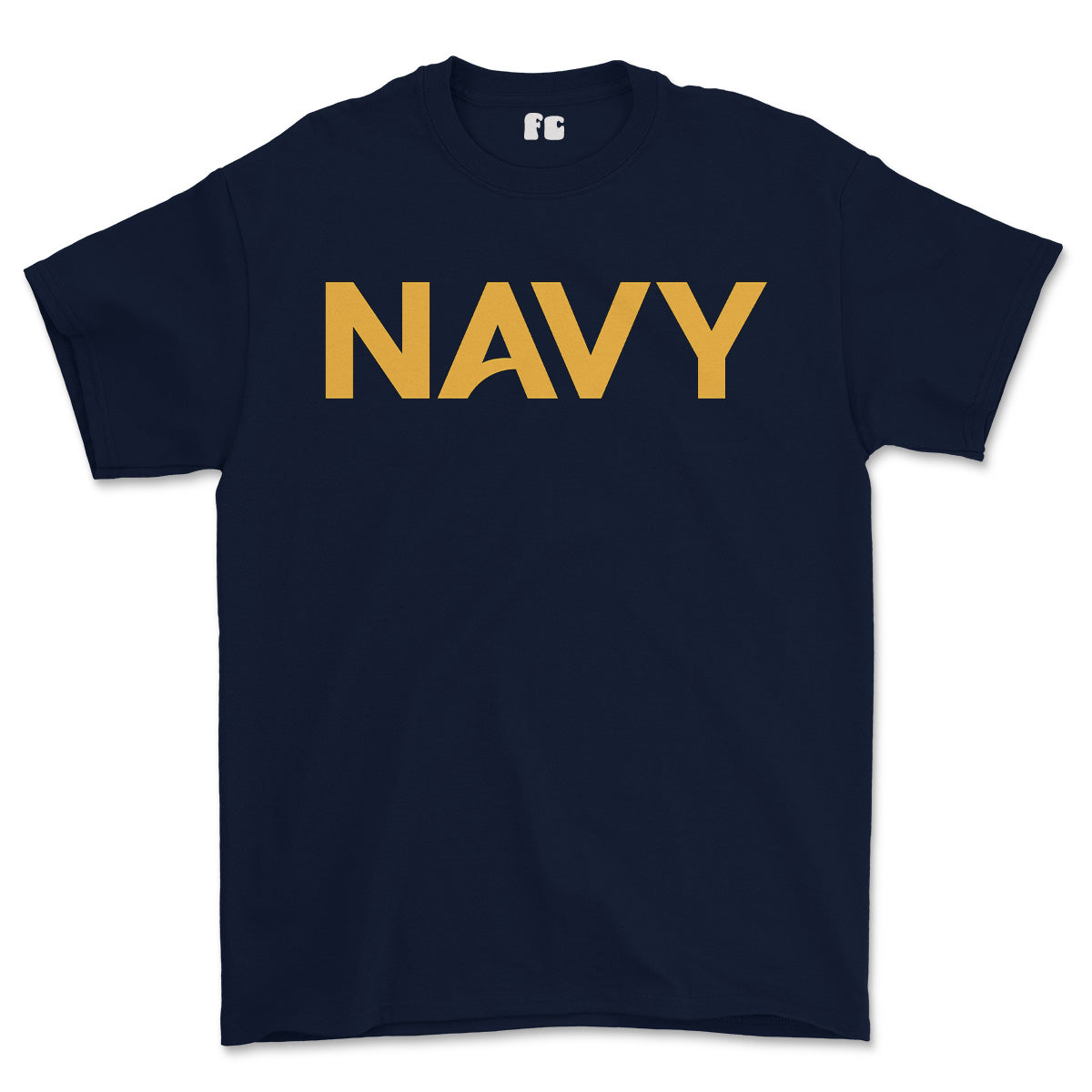 Navy Printed T-Shirt