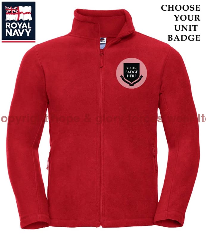 ROYAL NAVY UNITS Outdoor Fleece Jacket