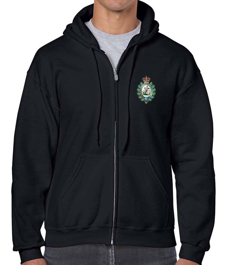 Royal Regiment of Fusiliers Unisex Full Zip Hoodie