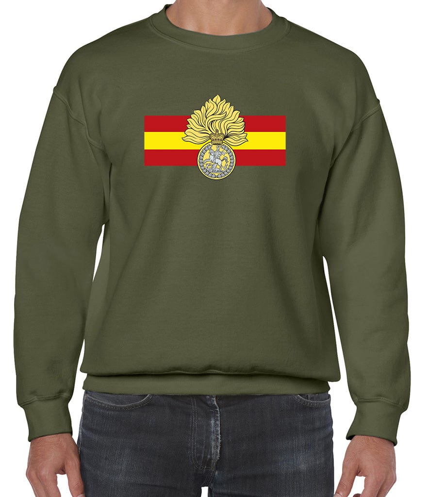 Royal Regiment Of Fusiliers Front Printed Sweater