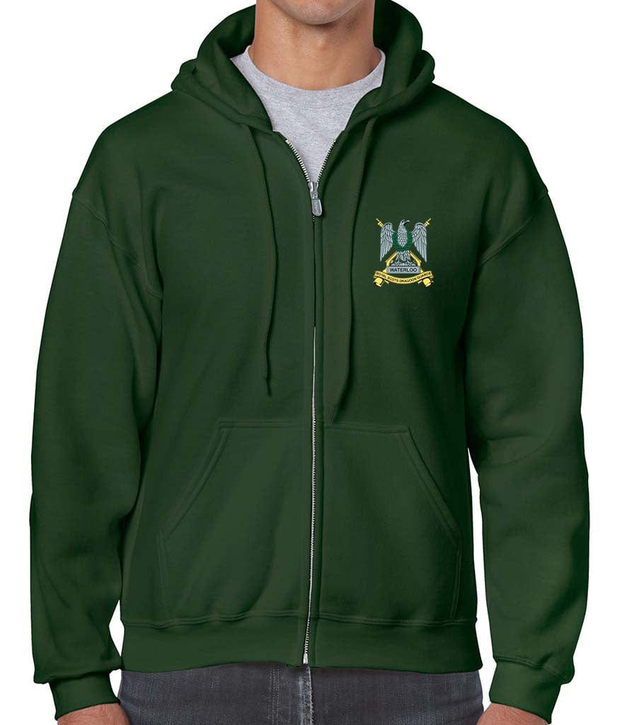 Royal Scots Dragoon Guards Unisex Full Zip Hoodie