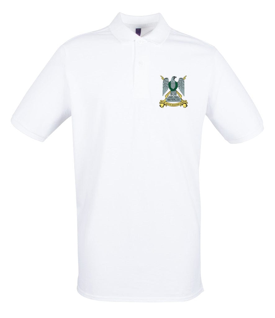 Royal Scots Dragoon Guards Embroidered Pique Polo Shirt