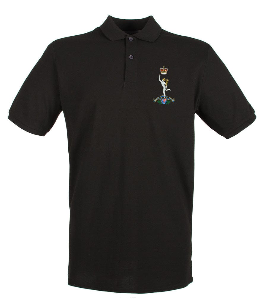 Royal Signals Embroidered Pique Polo Shirt