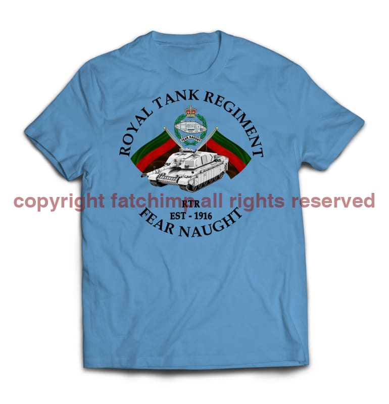 Royal Tank Regiment Challenger Printed T-Shirt