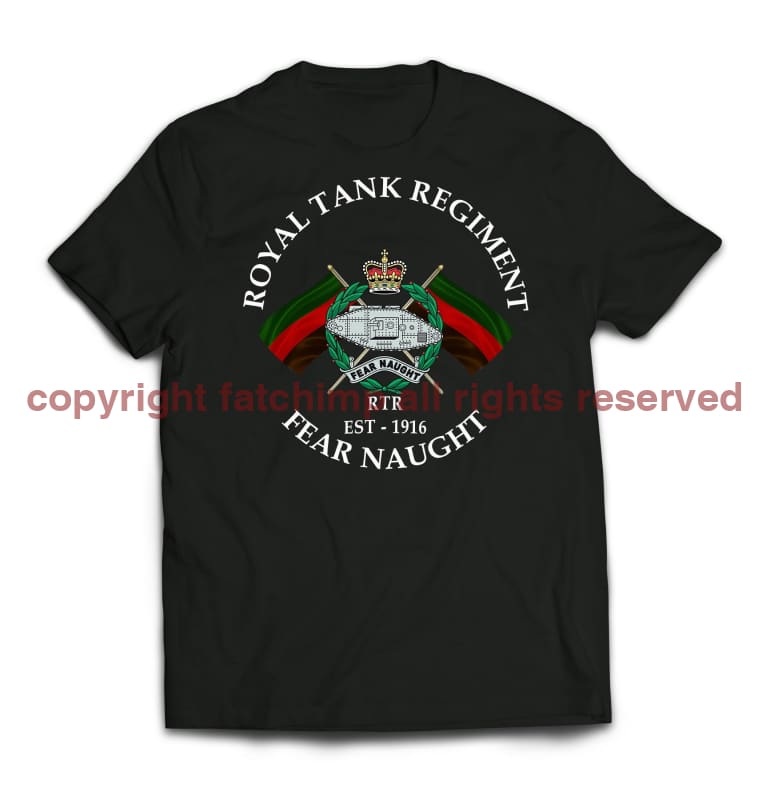 Royal Tank Regiment Printed T-Shirt