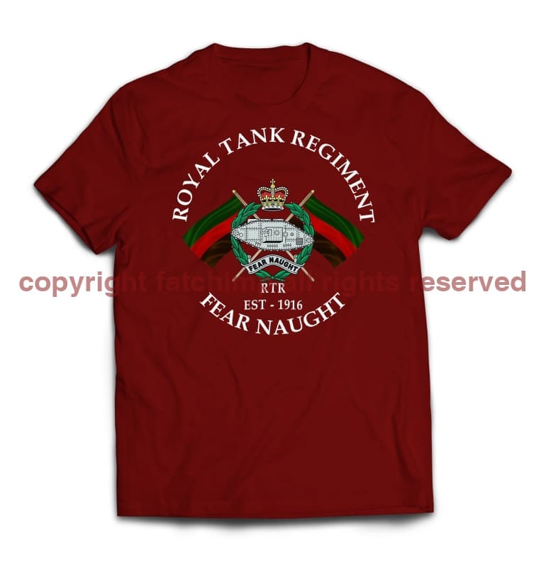 Royal Tank Regiment Printed T-Shirt