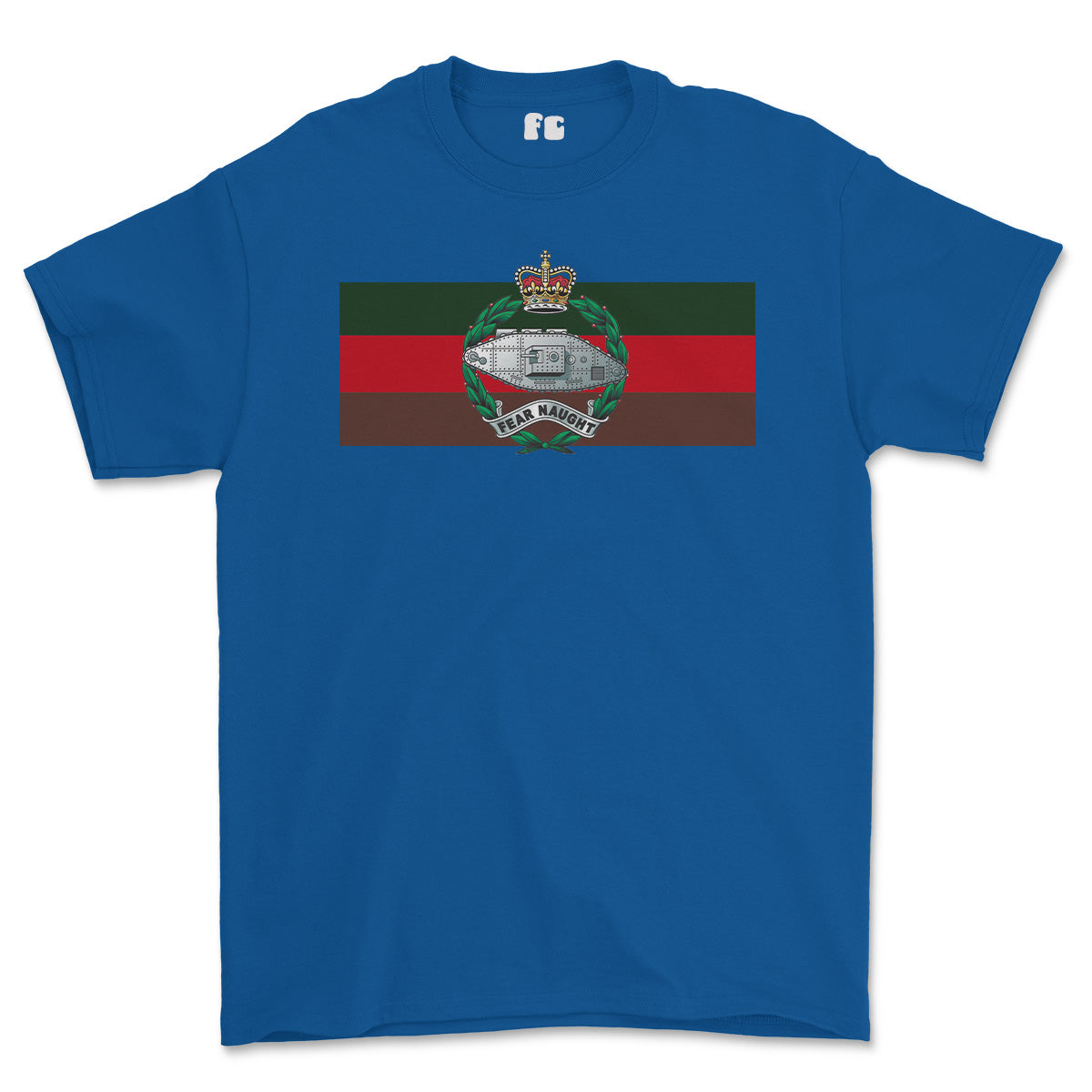 Royal Tank Regiment Colours Printed T-Shirt