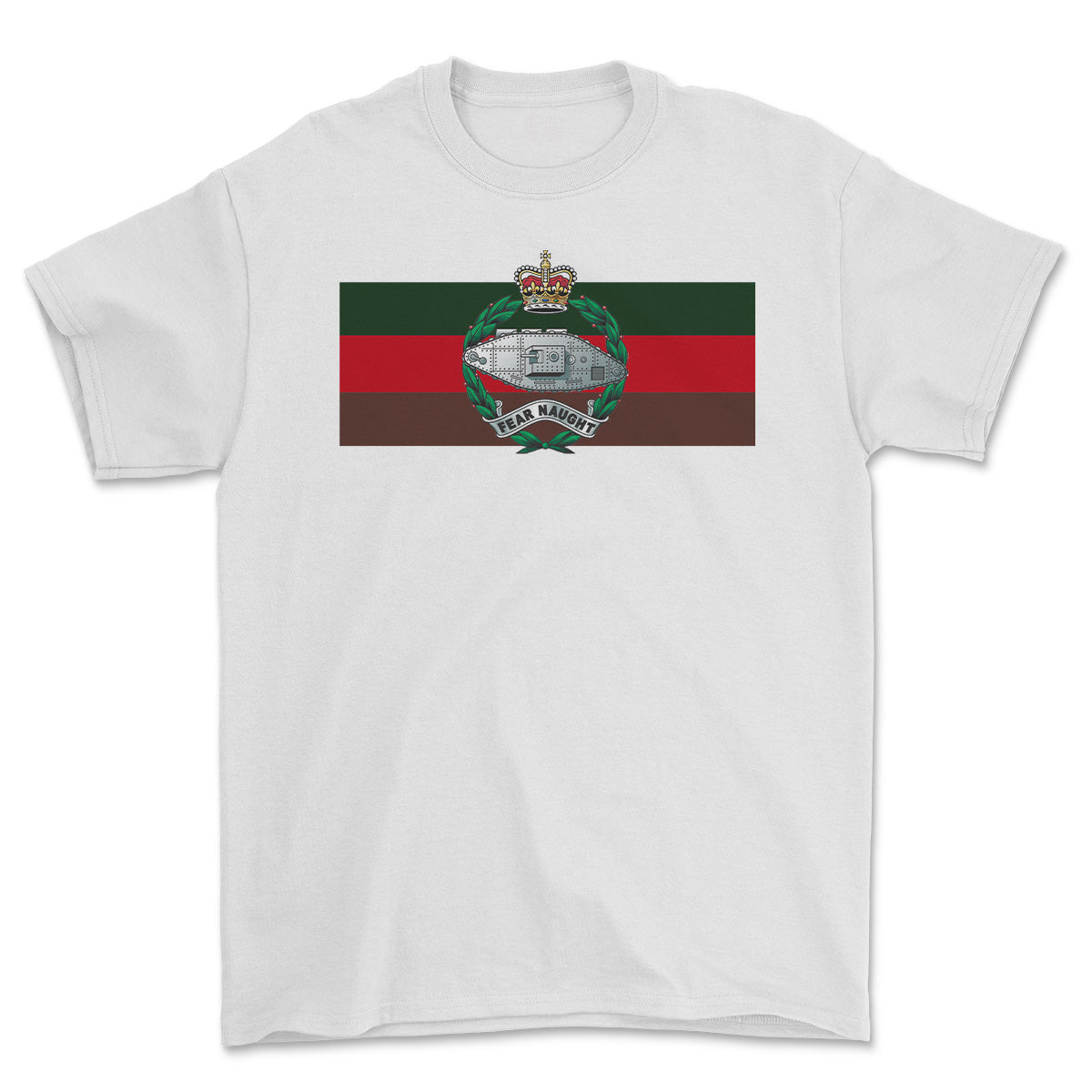 Royal Tank Regiment Colours Printed T-Shirt
