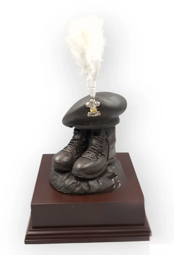 Royal Welsh Boots And Beret