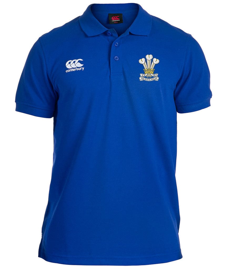 Royal Welsh Canterbury Pique Polo Shirt